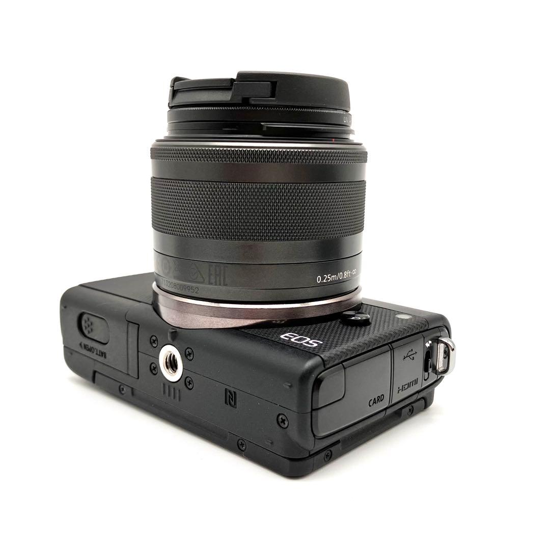 美品♪ Canon EOS M100 ブラック　15-45mmレンズキット