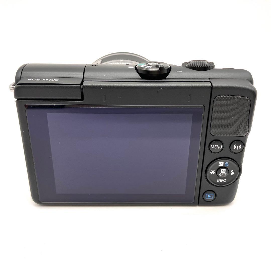 美品♪ Canon EOS M100 ブラック　15-45mmレンズキット