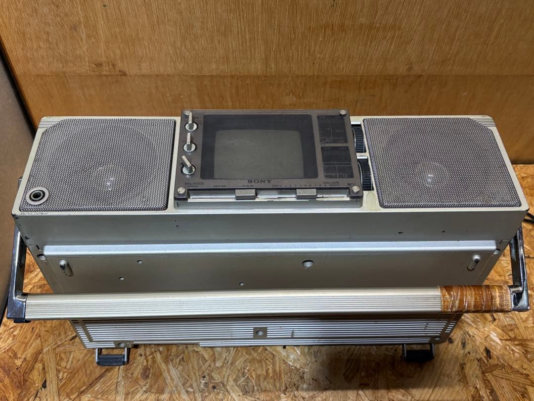 昭和レトロ カセット TV-AM/FMレシーバー FX-400 SONY