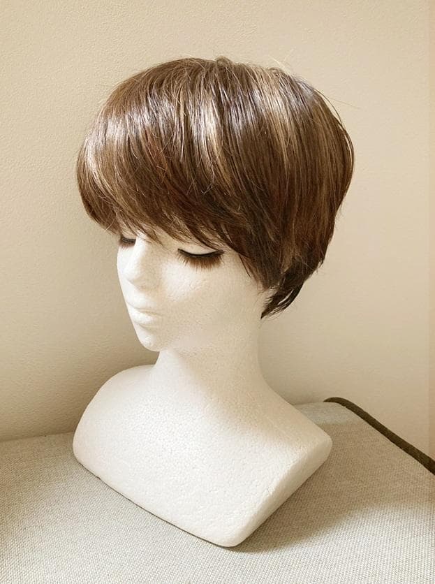 ラルガ　フォンテーヌ　VALAN　OV02　人毛MIX　八分ウィッグ