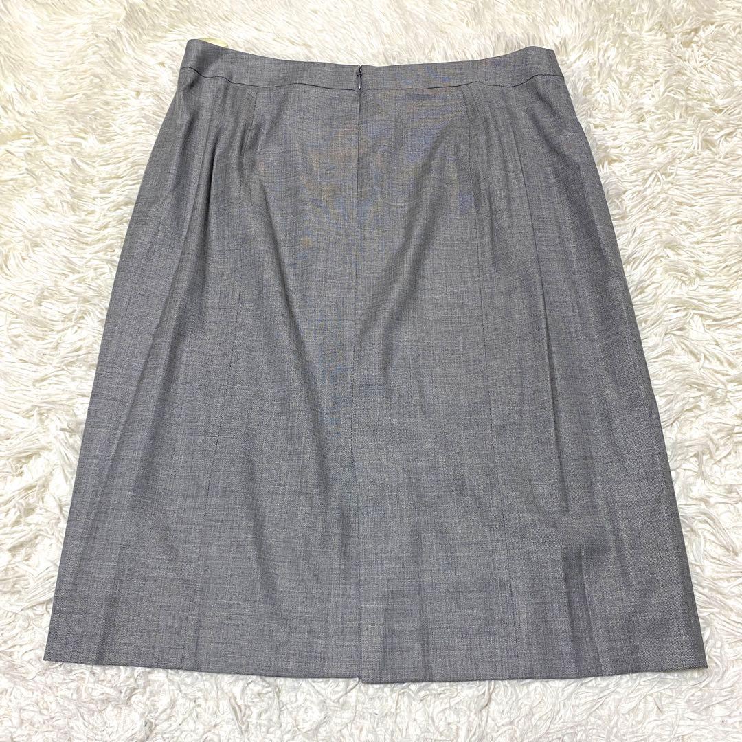 美品✨23区 セットアップ ビジネス ジャケット スカート 大きいサイズ グレー