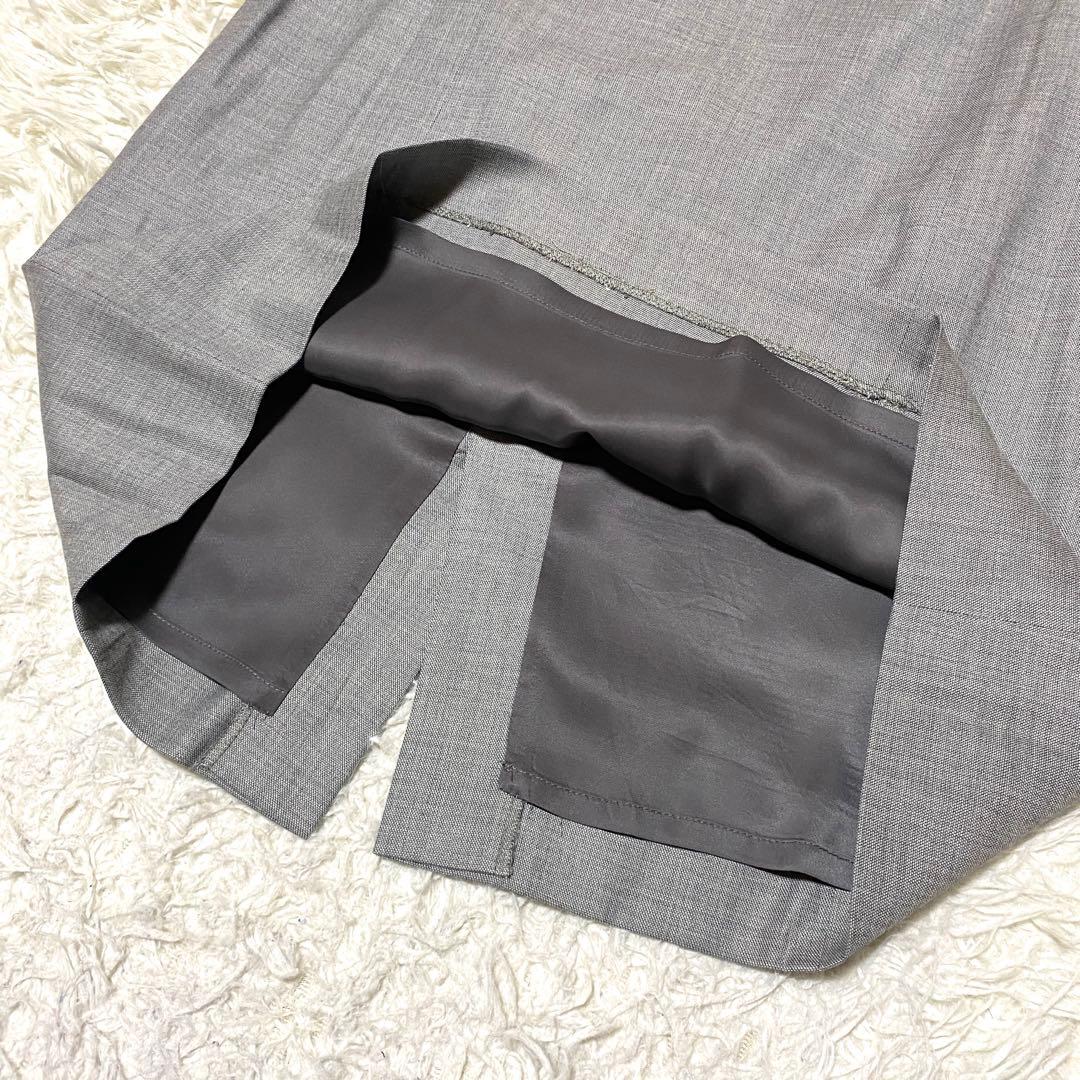 美品✨23区 セットアップ ビジネス ジャケット スカート 大きいサイズ グレー