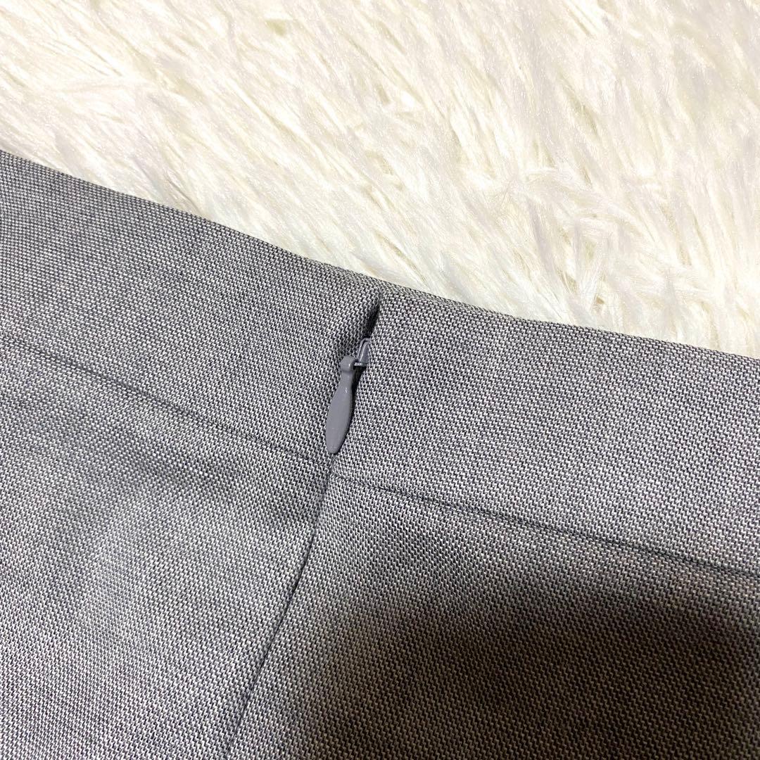 美品✨23区 セットアップ ビジネス ジャケット スカート 大きいサイズ グレー