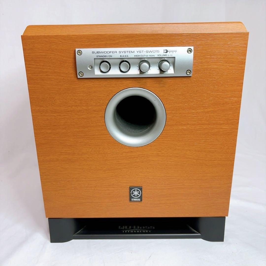 【極美品】YAMAHA サブウーファー　YST-SW015 オーディオ機器