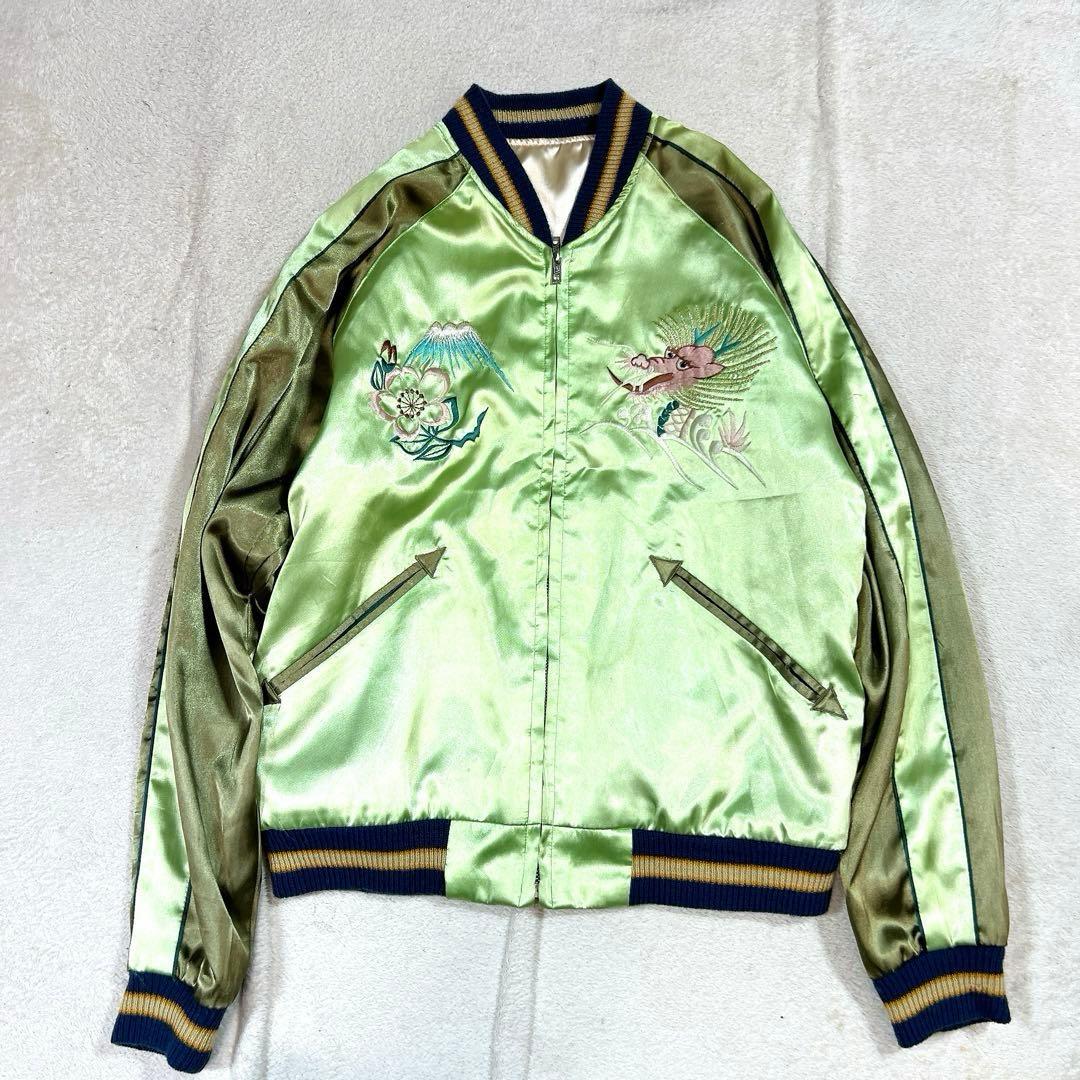 東洋エンターブライズ クローバーリーフ　スカジャン リバーシブル 2way