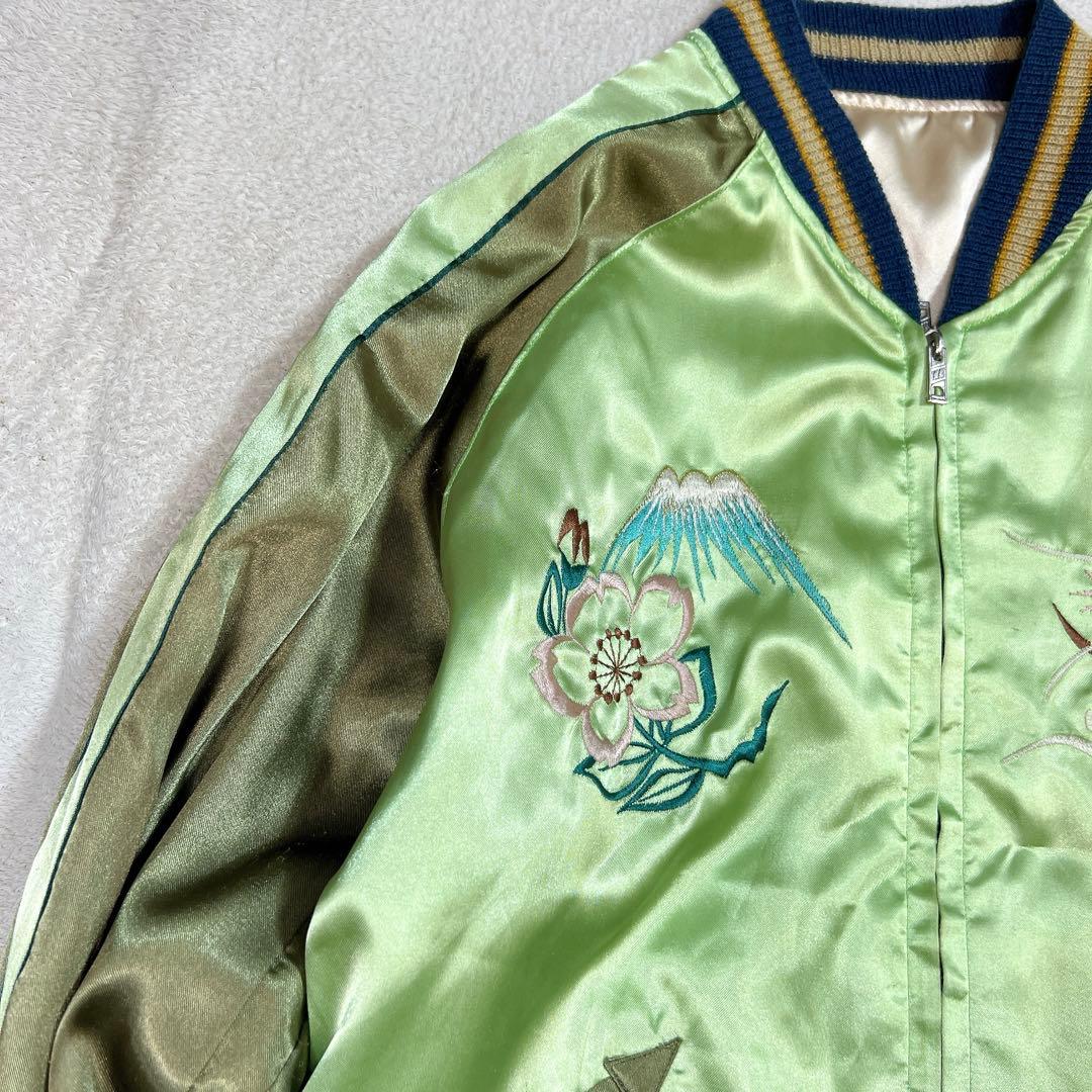 東洋エンターブライズ クローバーリーフ　スカジャン リバーシブル 2way