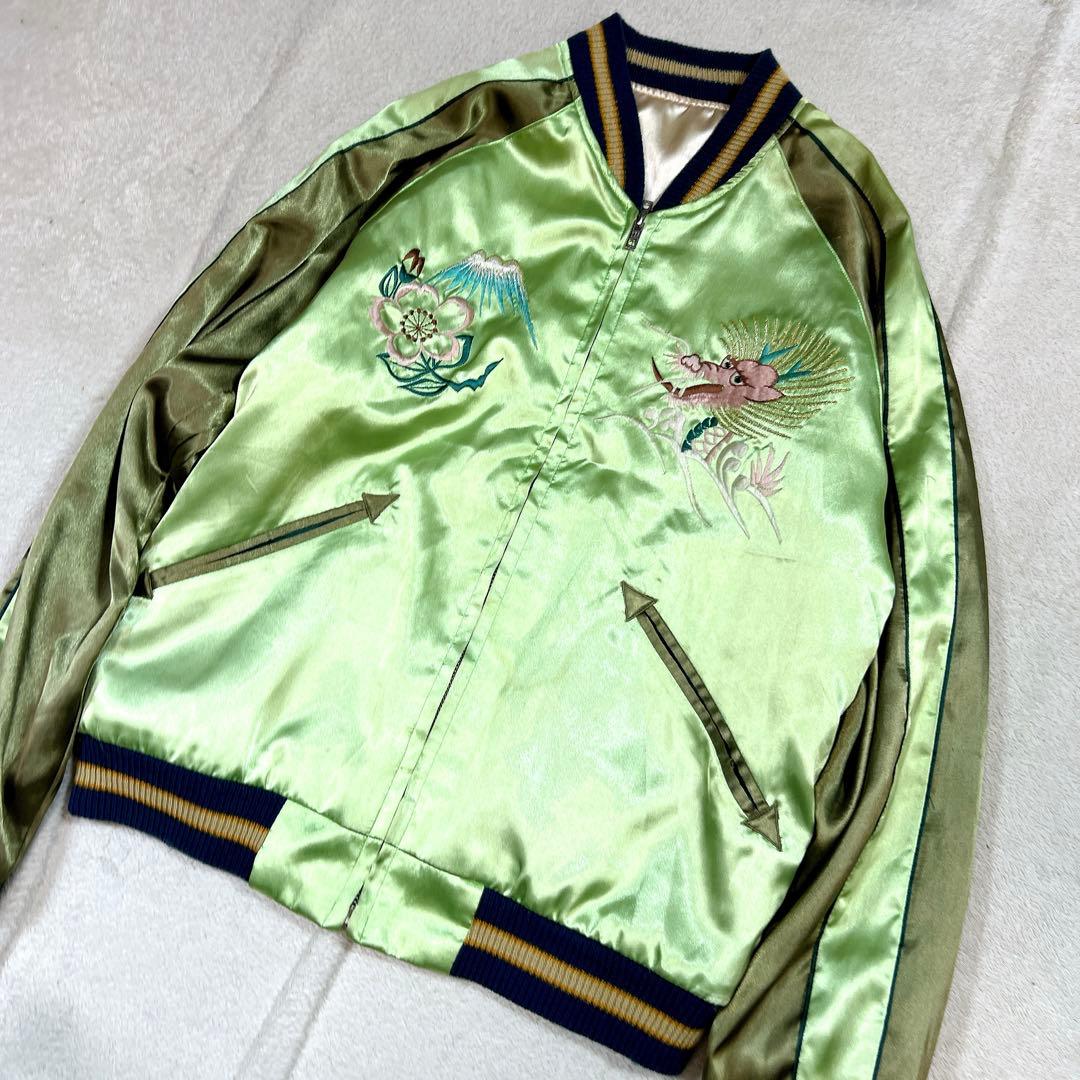 東洋エンターブライズ クローバーリーフ　スカジャン リバーシブル 2way