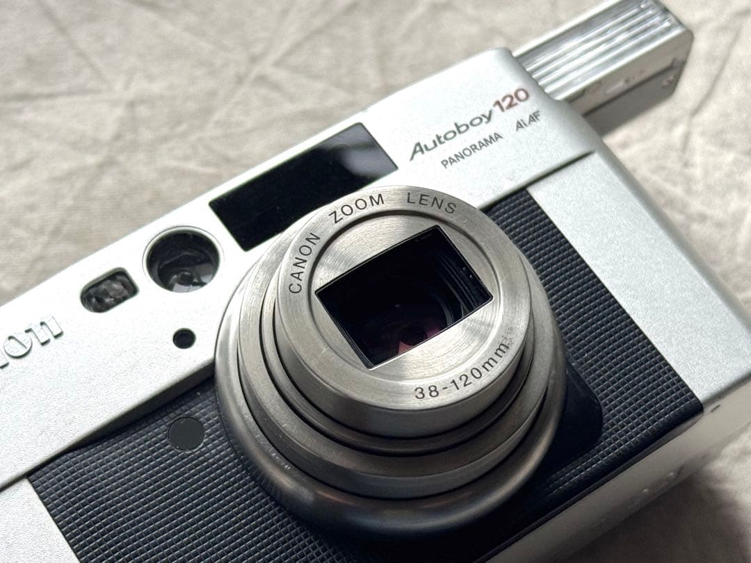 ⌘実写確認済み、電池付き！ Canon Autoboy 120⌘