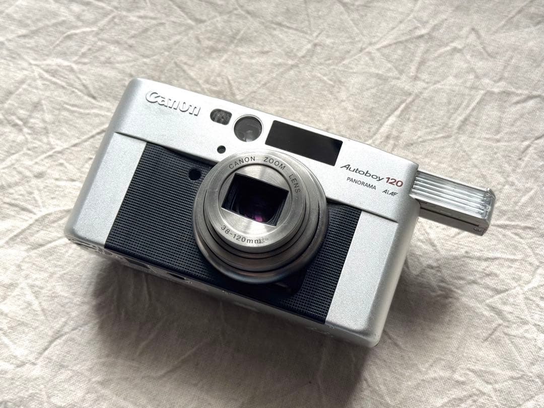 ⌘実写確認済み、電池付き！ Canon Autoboy 120⌘