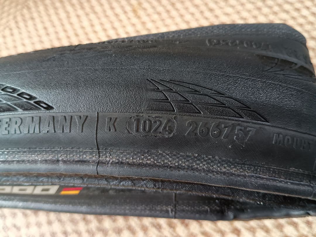 コンチネンタル GP5000 25C　クリンチャー2本セット