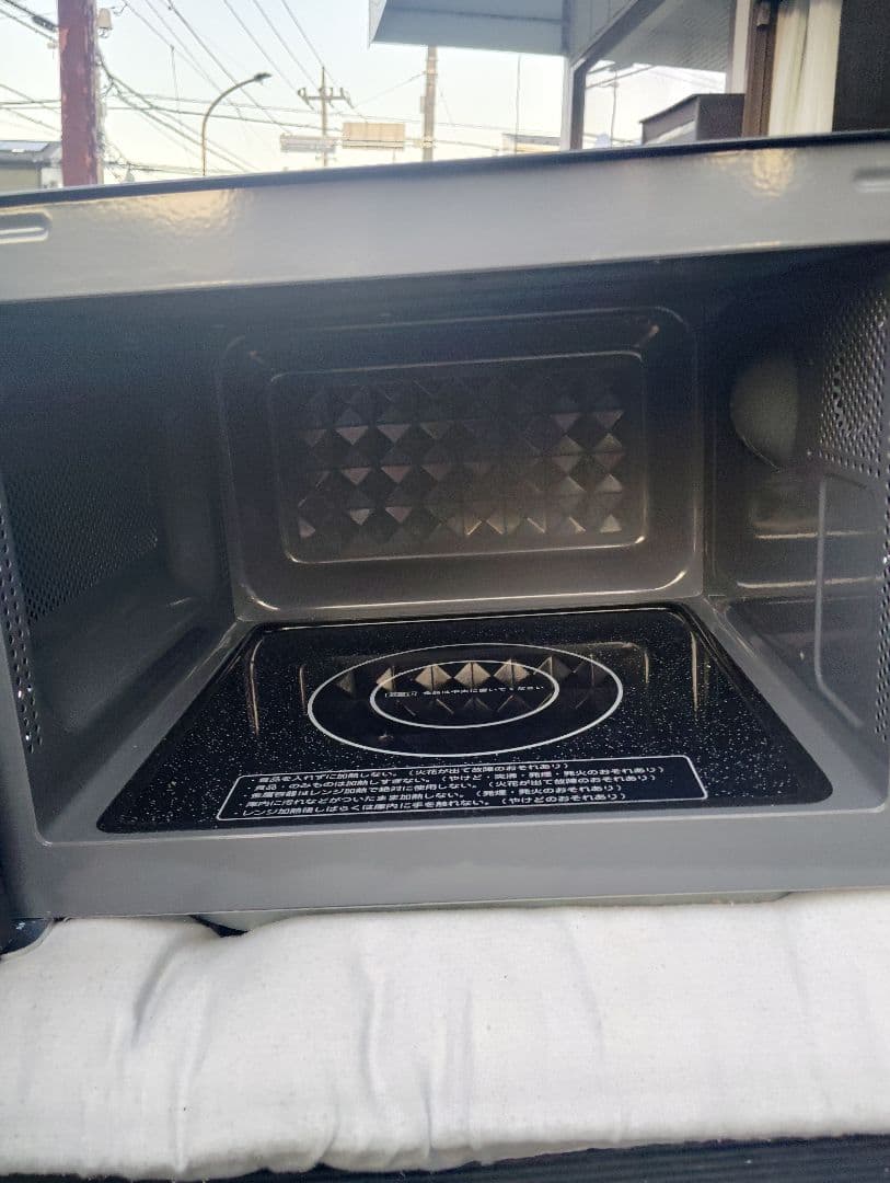 ⭐️まとめ買い大歓迎 高年式電子レンジ（左開き）人気のブラック色