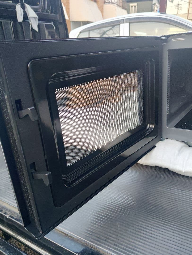 ⭐️まとめ買い大歓迎 高年式電子レンジ（左開き）人気のブラック色