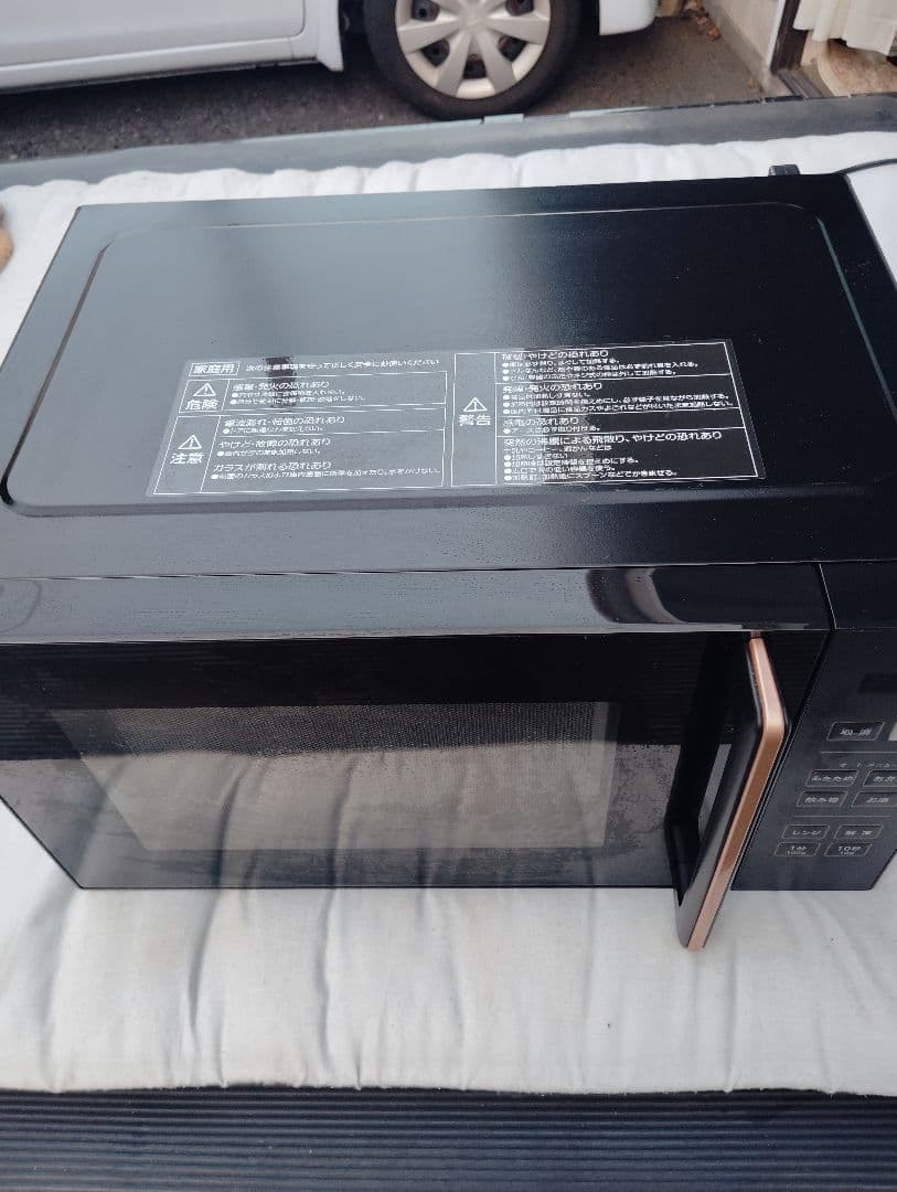 ⭐️まとめ買い大歓迎 高年式電子レンジ（左開き）人気のブラック色
