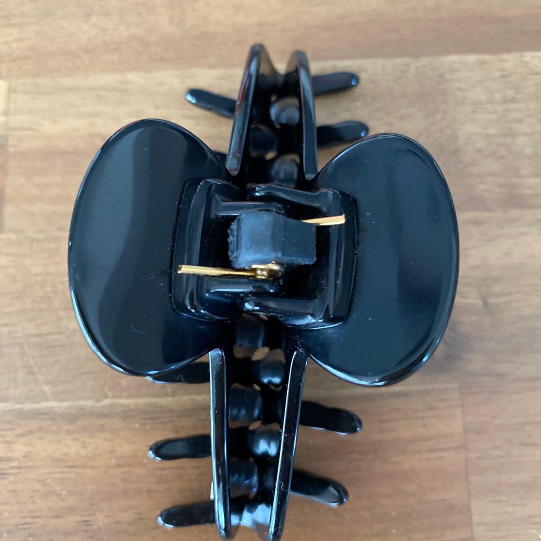 ALEXANDRE DE PARIS ブラック ヘアクリップ