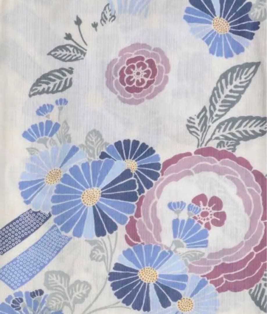 Dita 浴衣 浮世の古典絢爛 和歌山染工日本染め 2点セット 夏