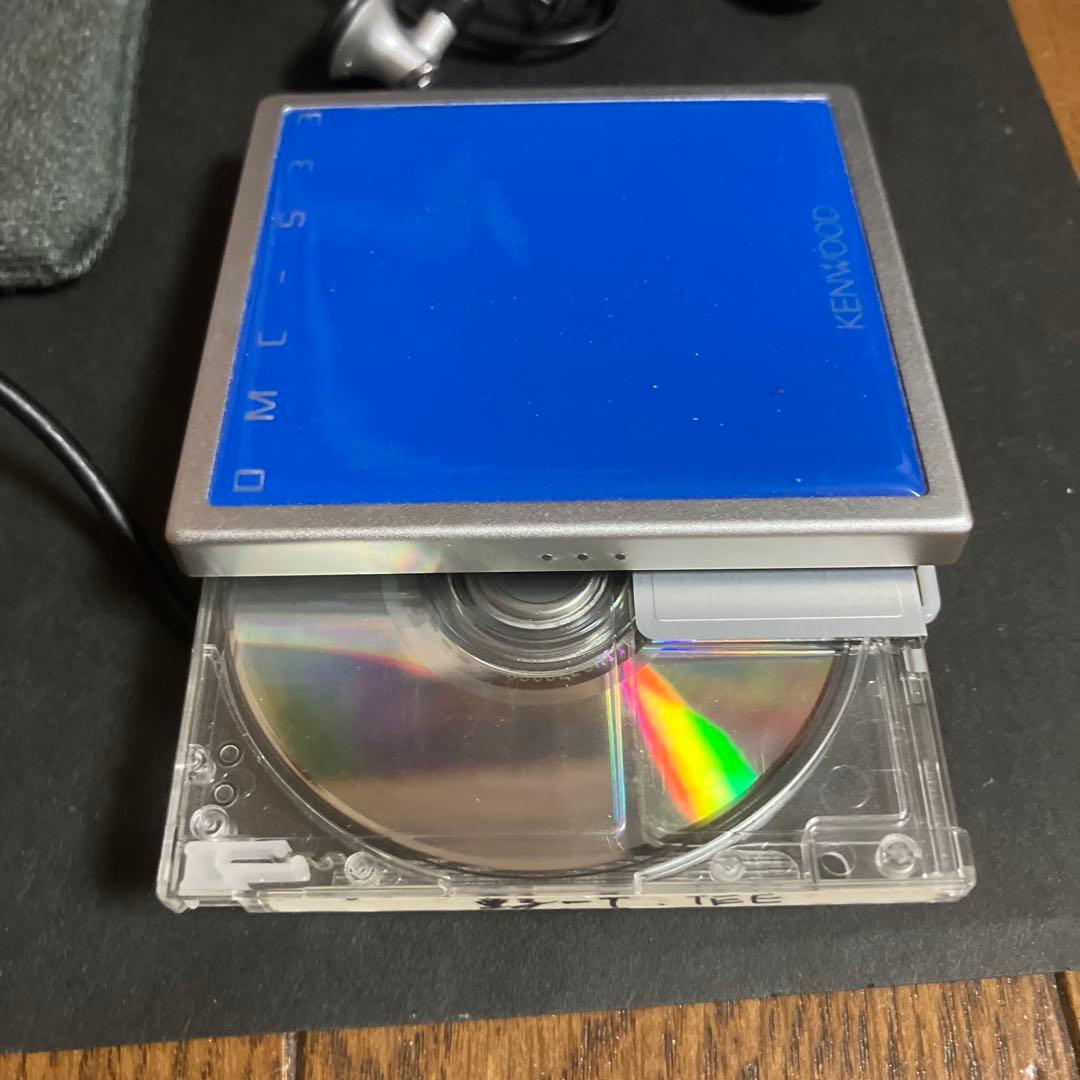 『希少、超レア品』　KENWOOD .DMC-S33ポータブルMDプレイヤー