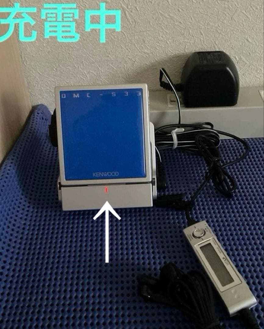 『希少、超レア品』　KENWOOD .DMC-S33ポータブルMDプレイヤー