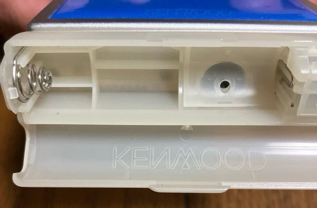 『希少、超レア品』　KENWOOD .DMC-S33ポータブルMDプレイヤー