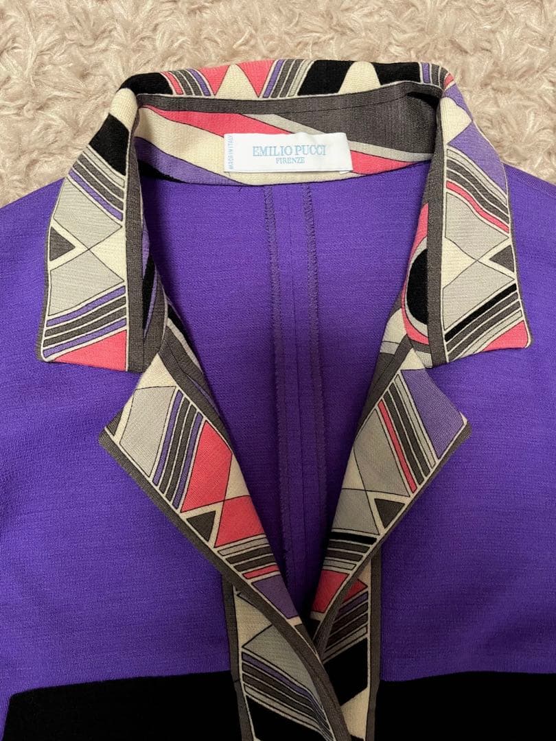 EMILIO PUCCI イタリア製 ウール100% ワンピース