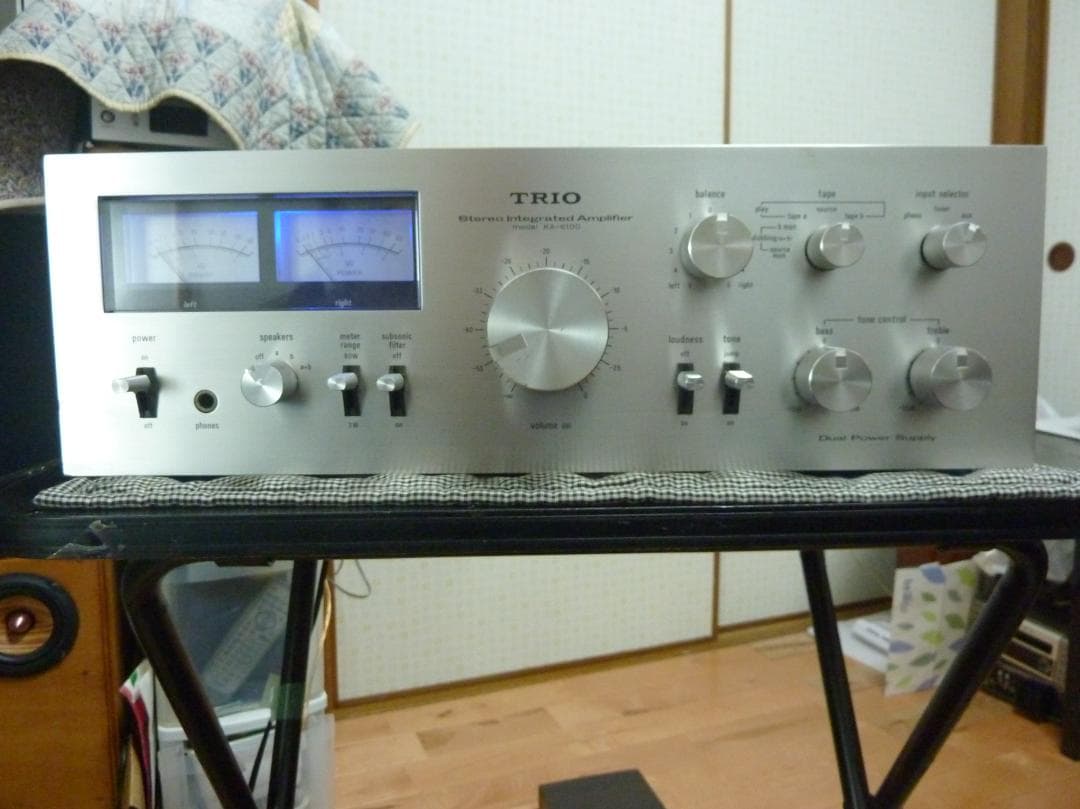 トリオ　KA-6100　PHONO不可