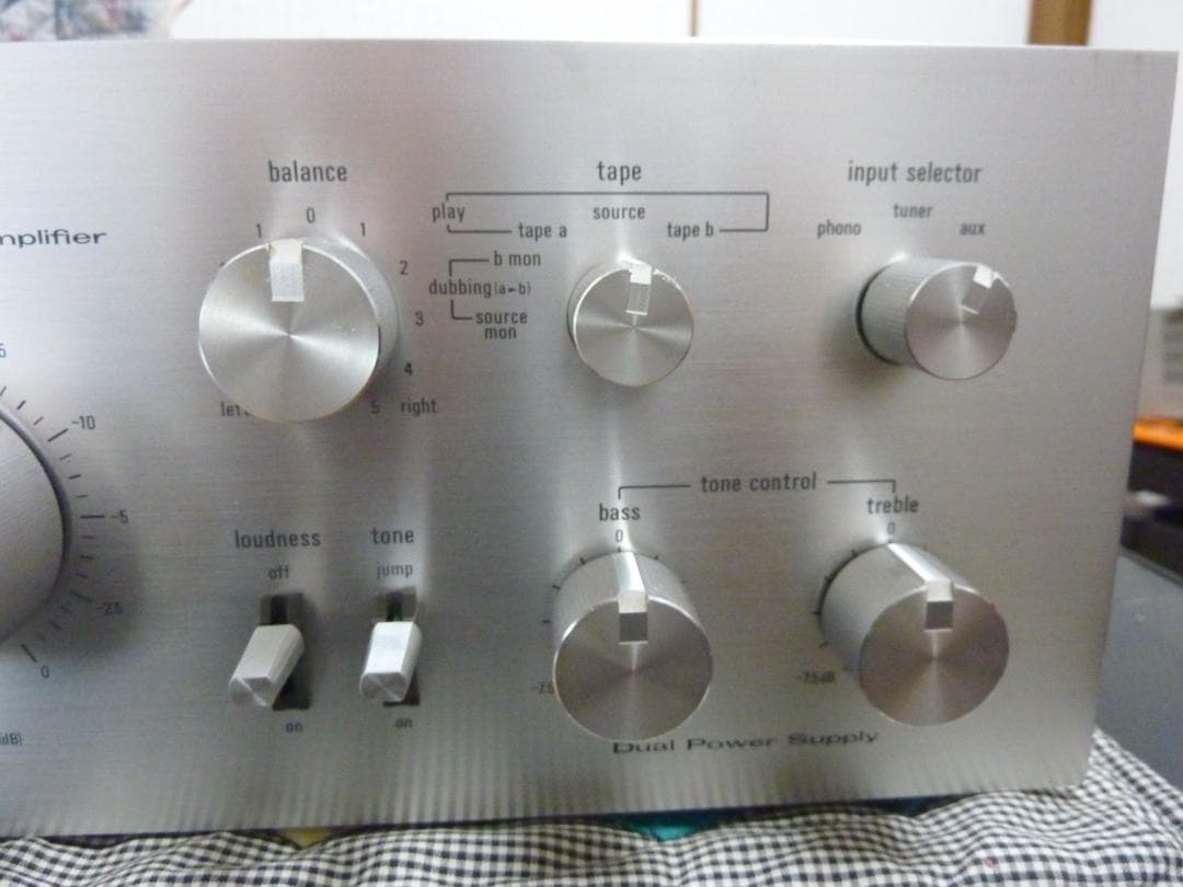 トリオ　KA-6100　PHONO不可