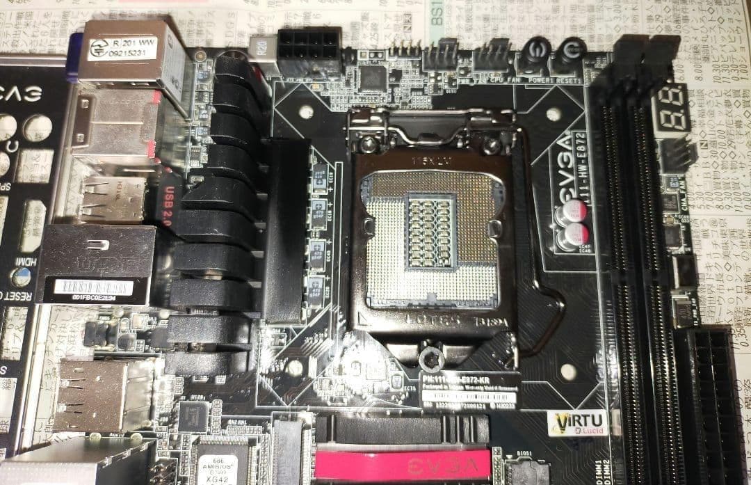 EVGA 　Z87 Stinger　LGA1150　Mini ITX