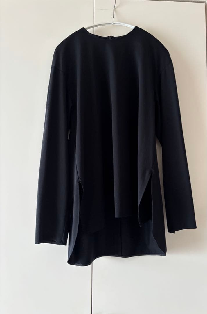 LOHEN ローヘン カーブスリーブロングTシャツ ブラック