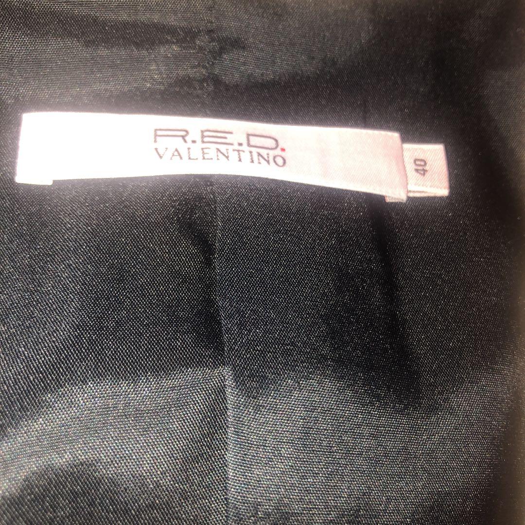 レッドヴァレンティノ　シルク混　大人可愛いセットアップスーツ