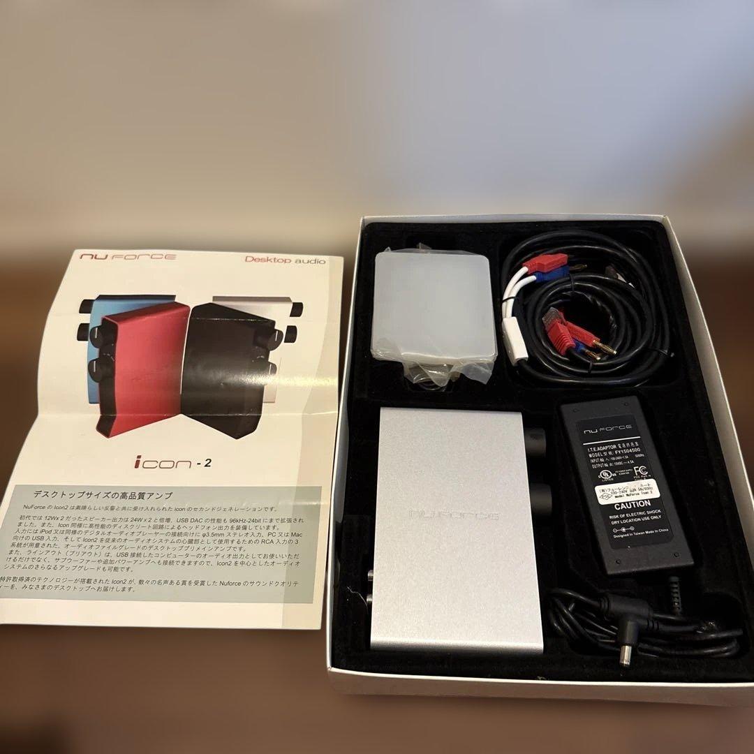 カタログ付き　NuForce Icon-2 AVアンプ