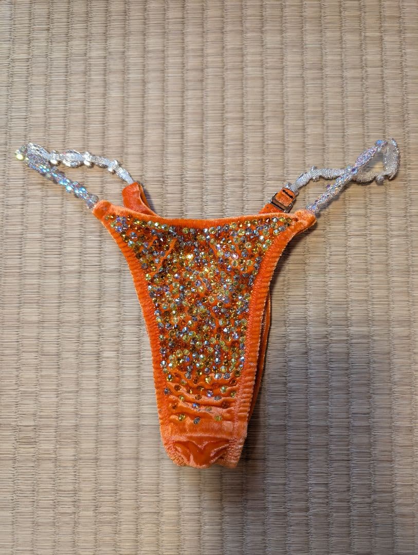 【未使用】SeasonBikini コンテストビキニ オレンジ サマスタ FWJ