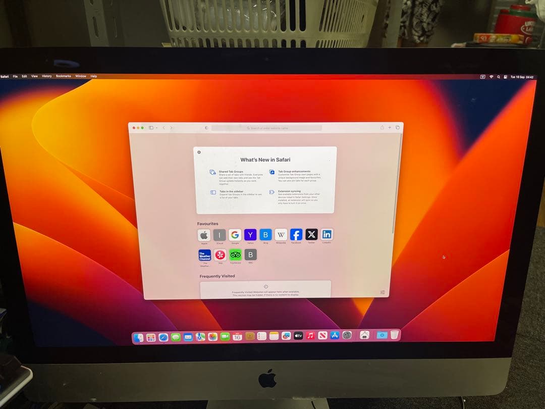 iMac Retina 5K 27インチ 2017 i5/8/500vga4gb