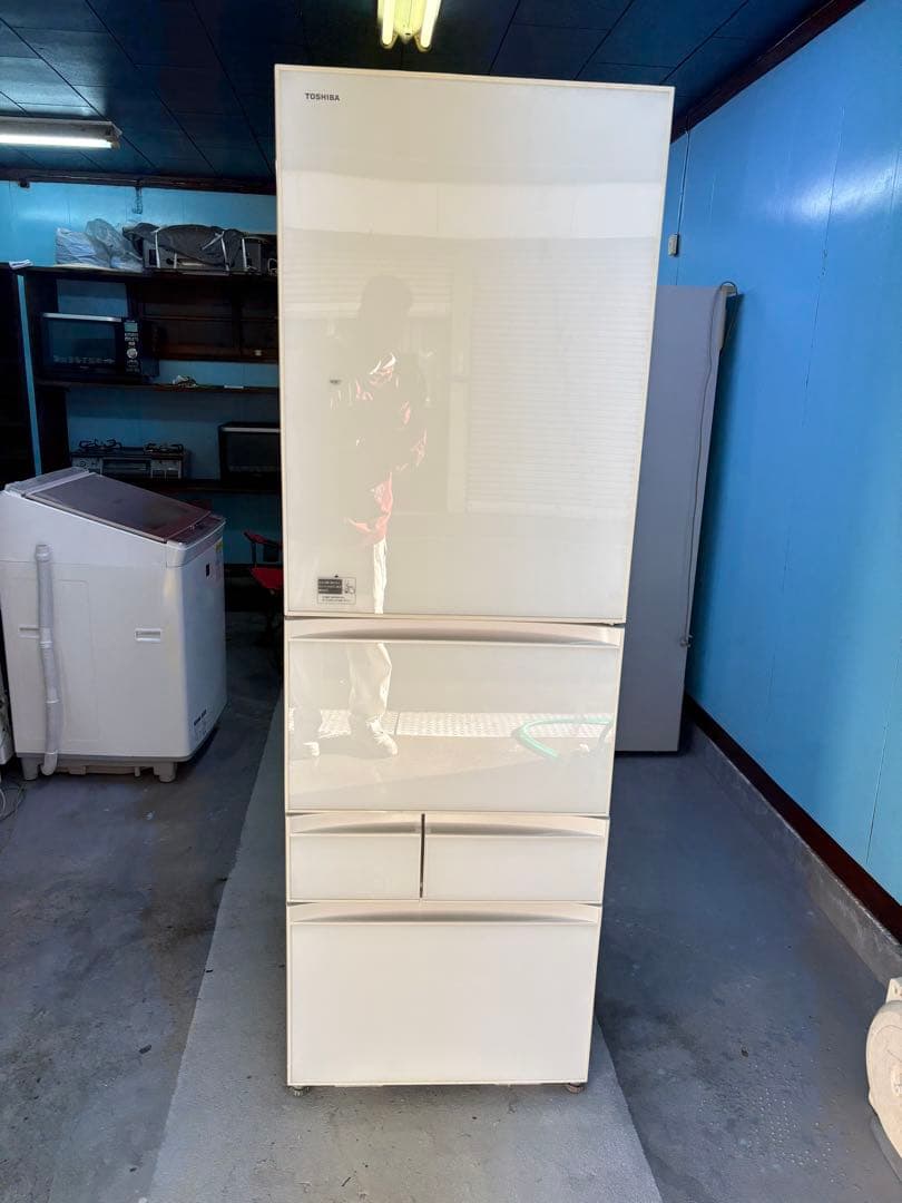 Toshiba 冷蔵庫 5ドア ホワイト2016年