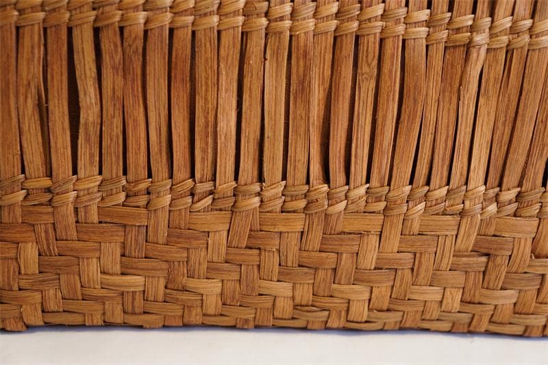 山葡萄 籠 かごバッグ カゴ 網代編み 中布と内ポケット付き　匠の技 手編み