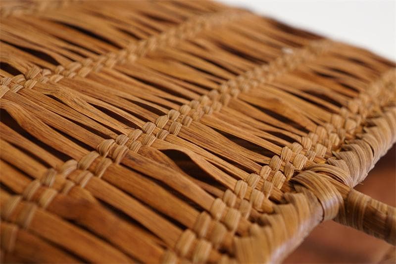 山葡萄 籠 かごバッグ カゴ 網代編み 中布と内ポケット付き　匠の技 手編み