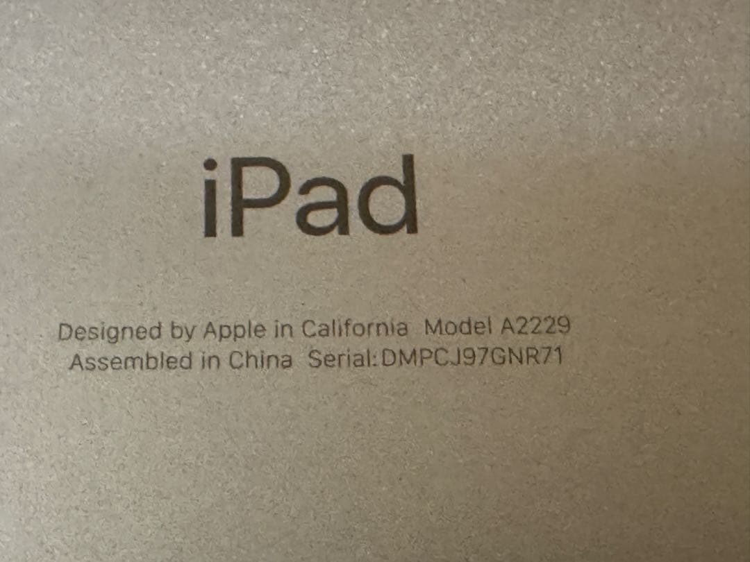 Apple iPad Pro 12.9インチ　A2229 256GB