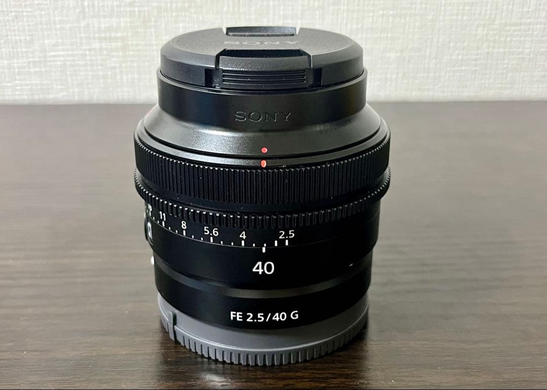 SONY FE 40mm F2.5G SEL40F25G レンズプロテクター付き