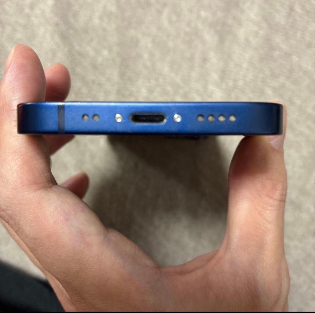 iPhone 12mini 青色 本体