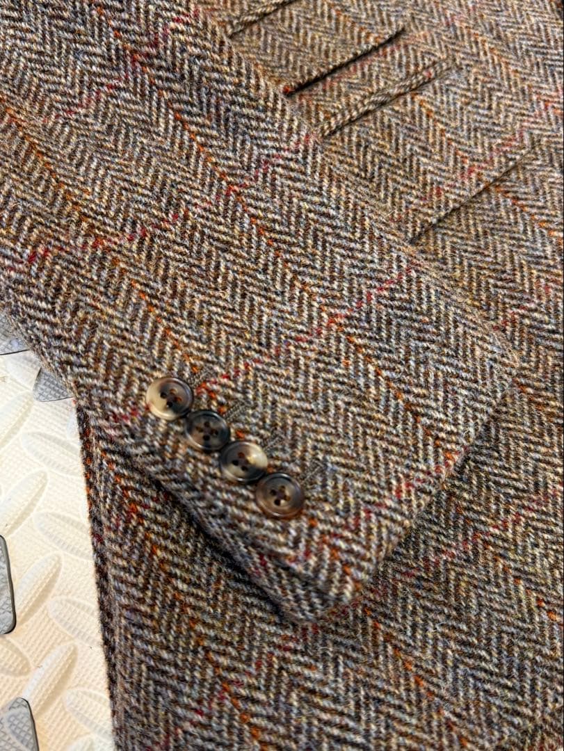 ハリスツイード スリーピース 極美品