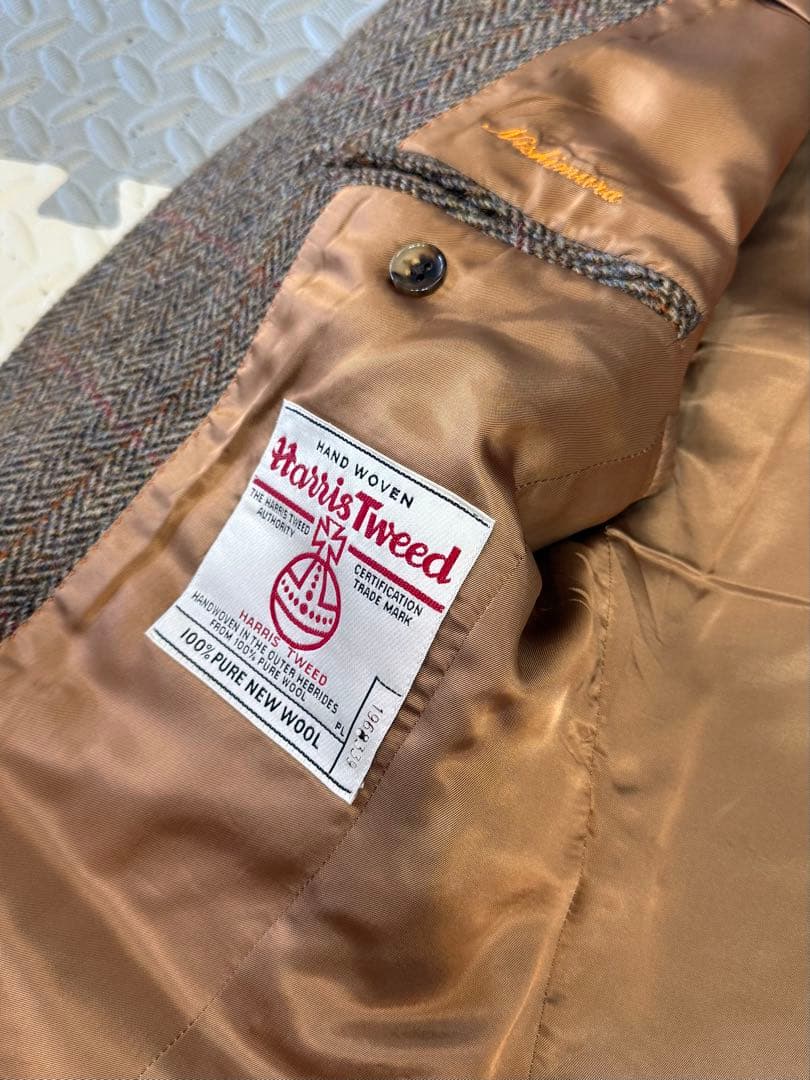 ハリスツイード スリーピース 極美品