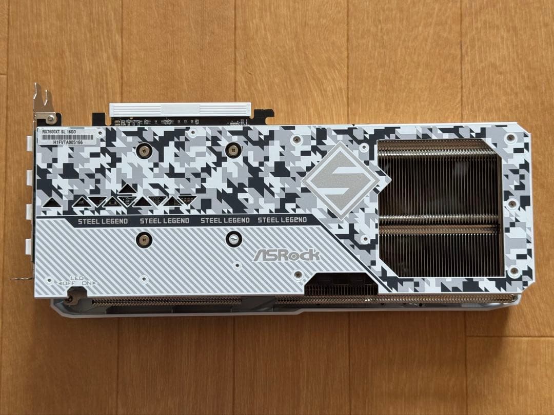 グラフィックボード・グラボ・ビデオカード Radeon RX 7600 XT STEEL LEGEND 16GB OC