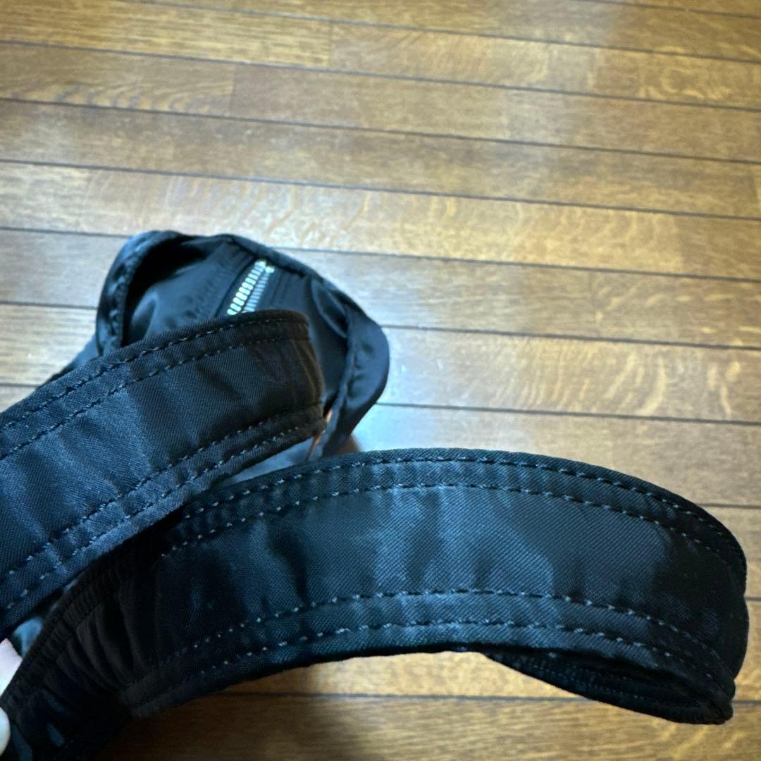 PORTER ブラック ドラムバッグ　L