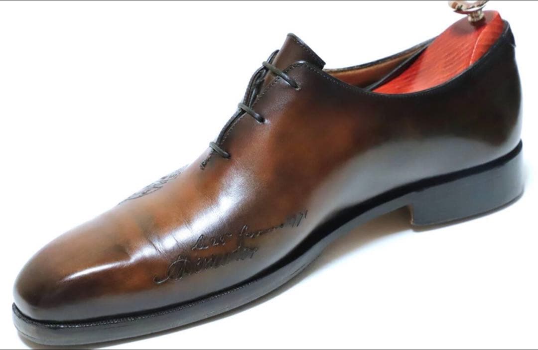 美品 Berluti カリグラフィー アレッサンドロ 8.5(26.5cm)