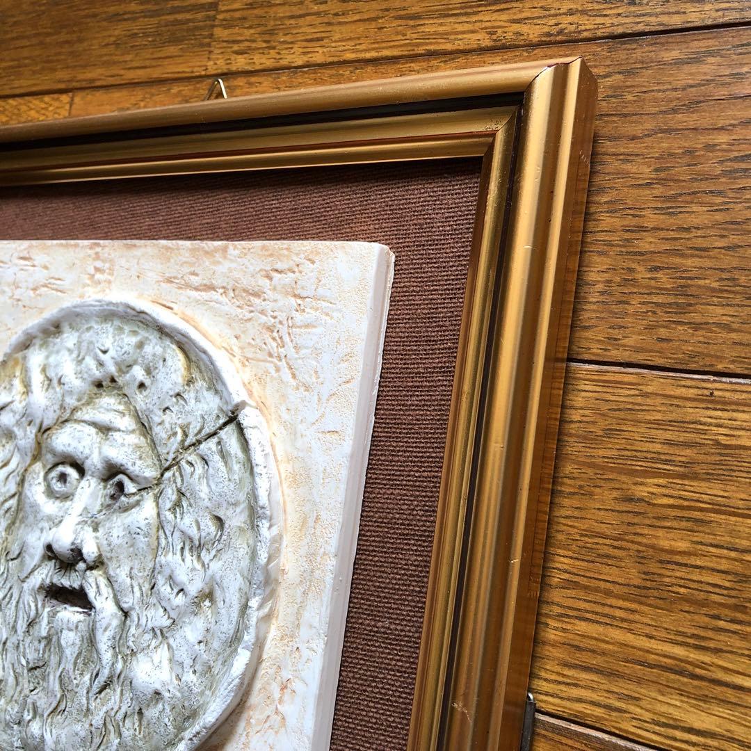 真実の口・額縁インテリア・アンティーク・レトロ・ローマの休日