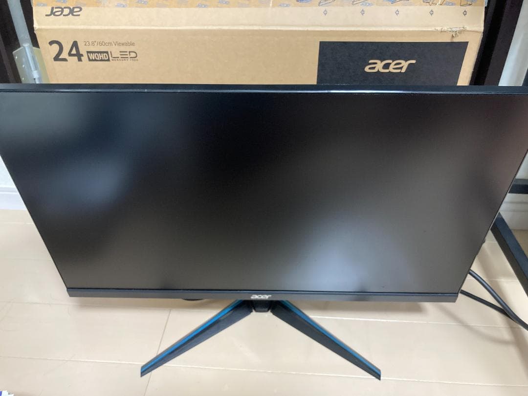 Acer 24インチ モニター 本体　WQHD(2560×1440)最終値下げ
