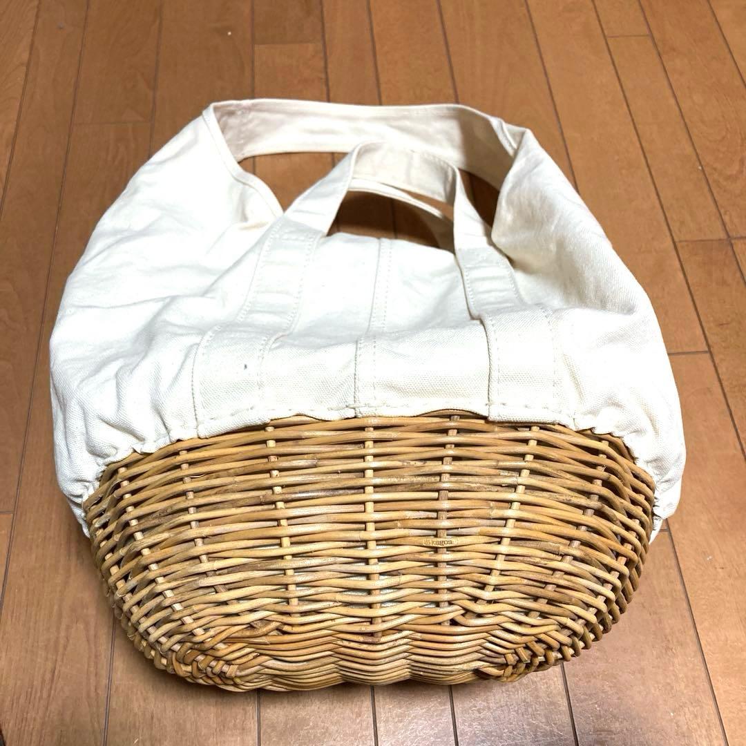 エバゴス ebagos 帆布　かごバック　オールシーズン