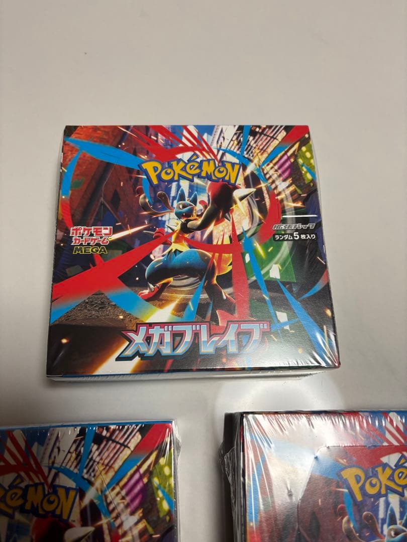 ポケモンカード メガブレイブ　3ボックス