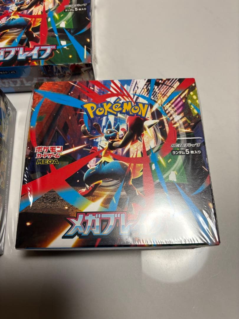 ポケモンカード メガブレイブ　3ボックス