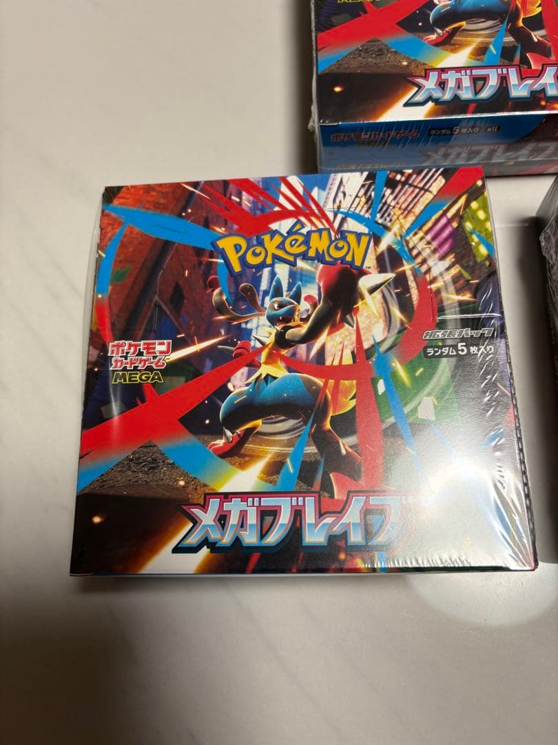 ポケモンカード メガブレイブ　3ボックス