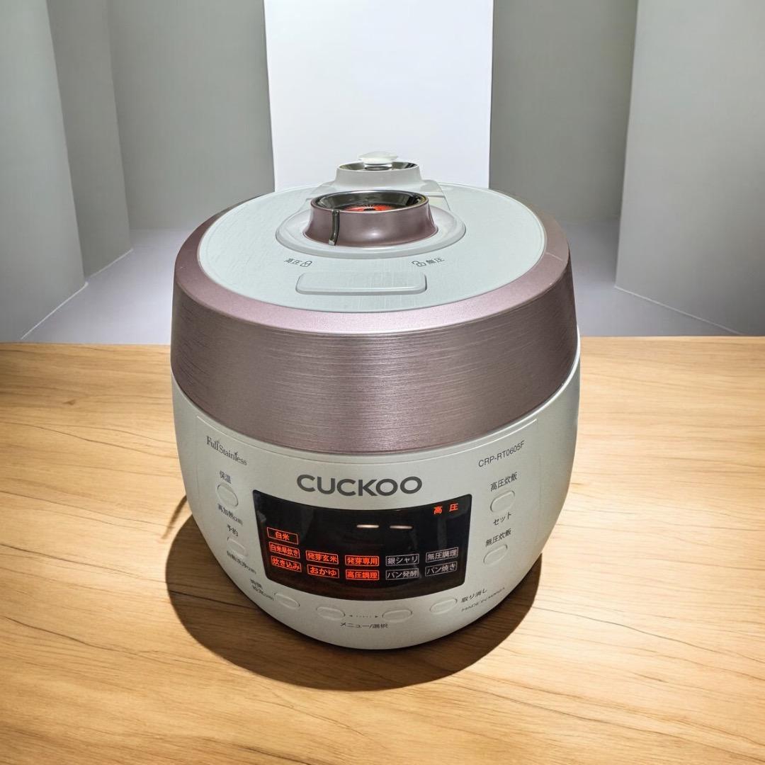 【CUCKOO クック 電気圧力炊飯器 CRP-RT0605F】