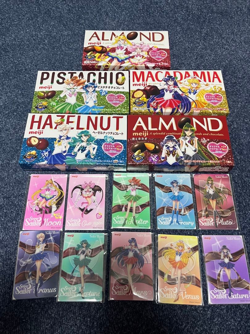 セーラームーン　明治　チョコレート　コンプリートセット　10枚セット
